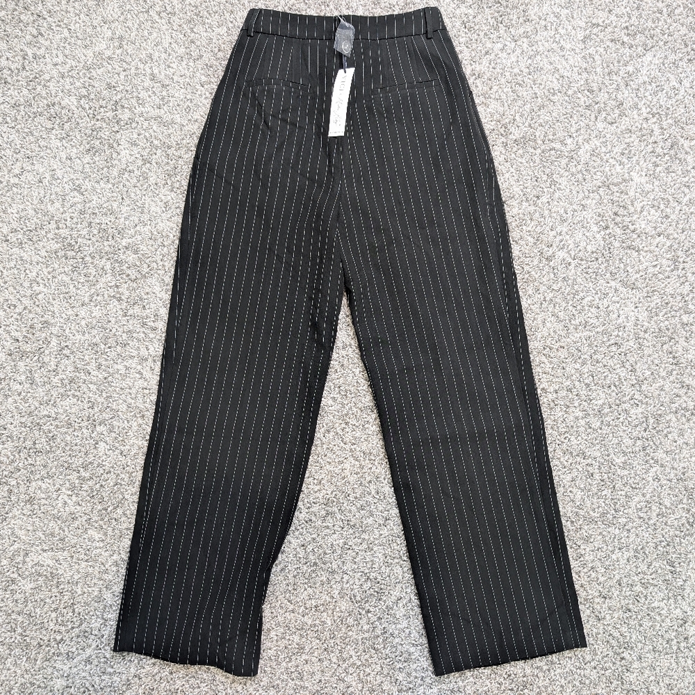 💘 NEW GREY LAB pinstripe pants in charocal - Picture 6 of 10